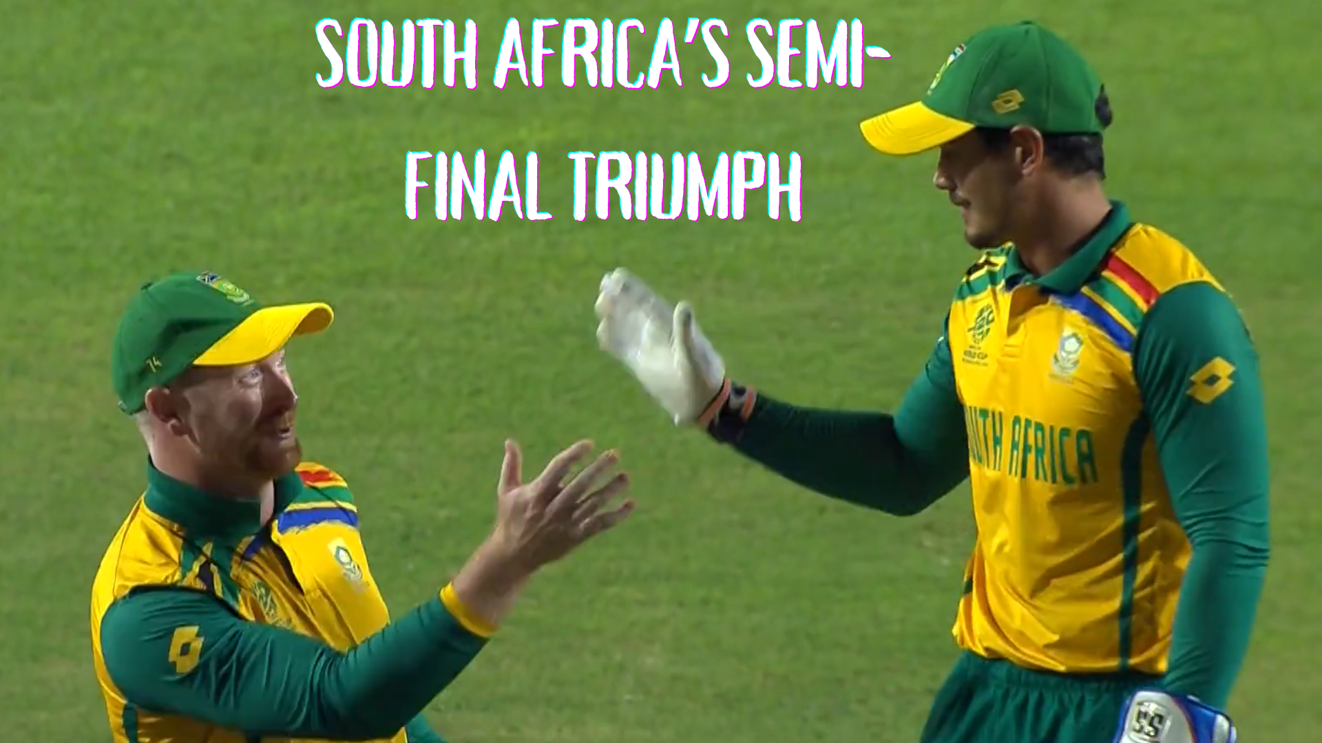 South Africa’s Semi-Final Triumph